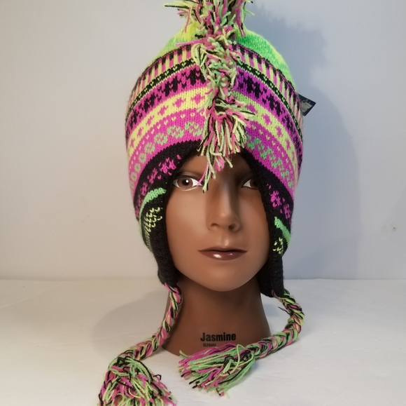 Tribal print hat - Picture 1 of 5
